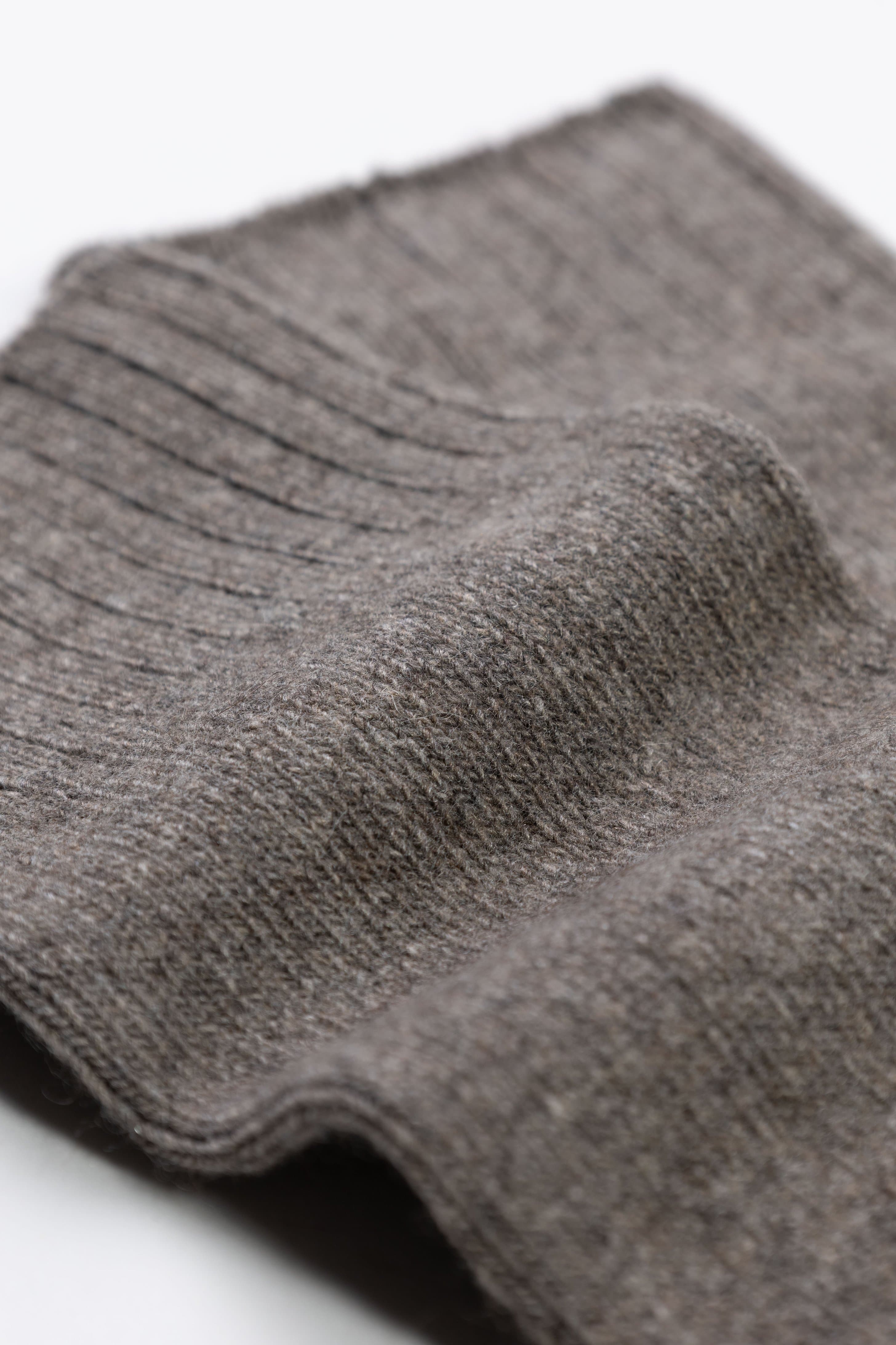 Calze corte tinta Unita in misto Cashmere - Image 2