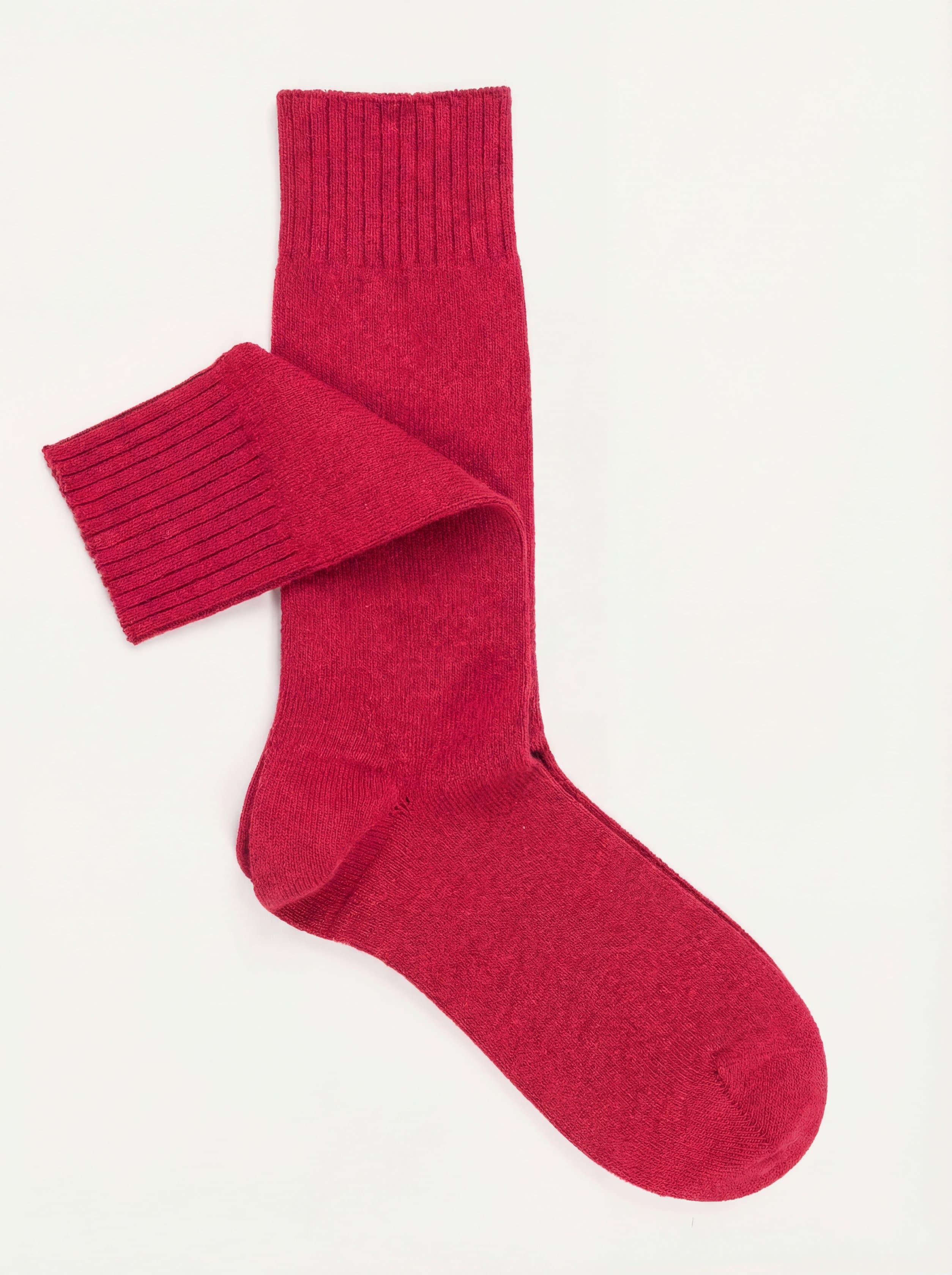 Calze corte tinta Unita in misto Cashmere - Image 10