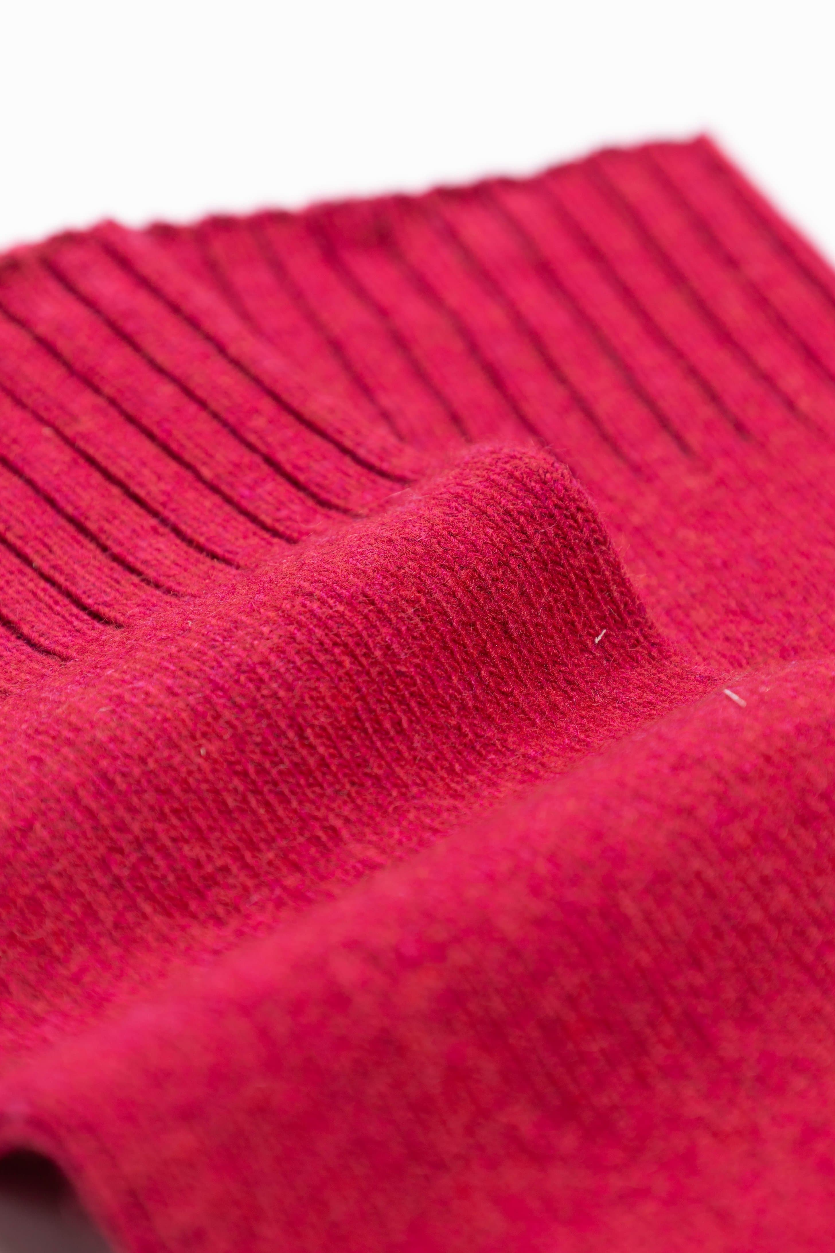 Calze corte tinta Unita in misto Cashmere - Image 11