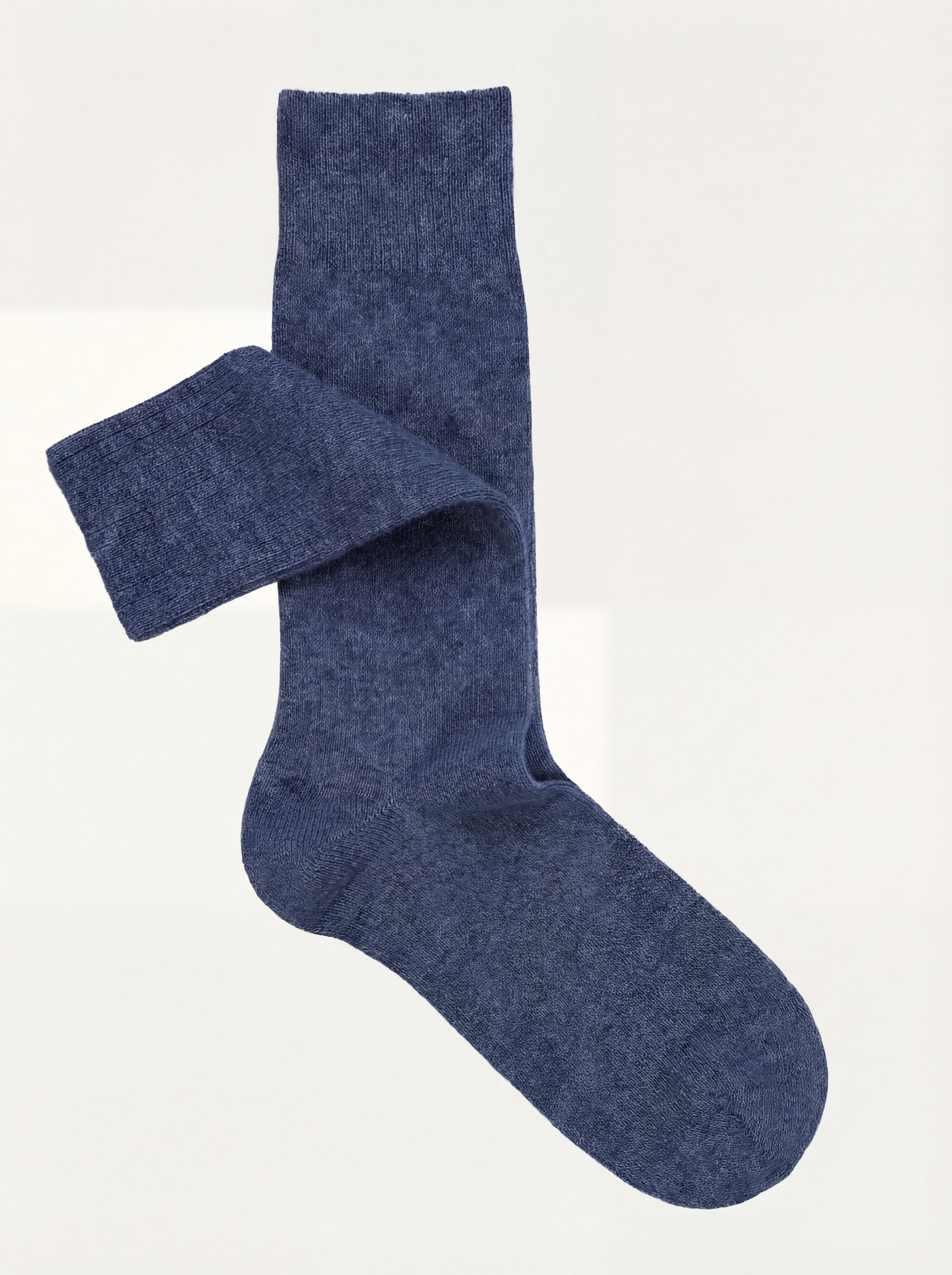 Calze corte tinta Unita in misto Cashmere - Image 12