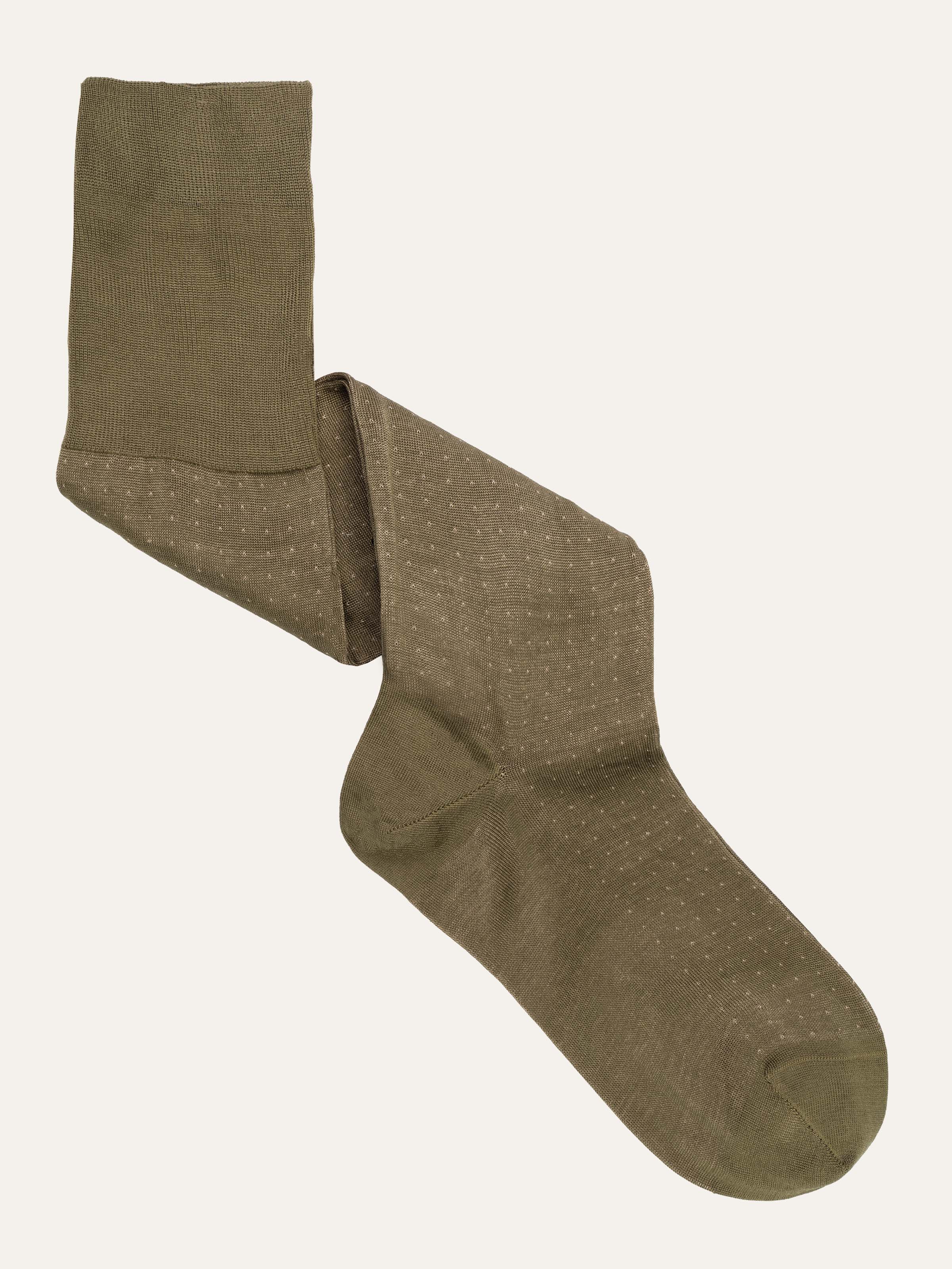 Confezione Regalo 3 paia di calze Lunghe Fantasie Classiche in Filo di Scozia - Image 6